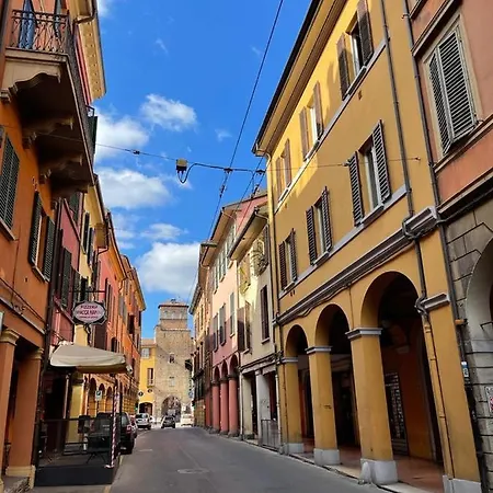 Lägenhet Portici Design - Historical Center Bologna